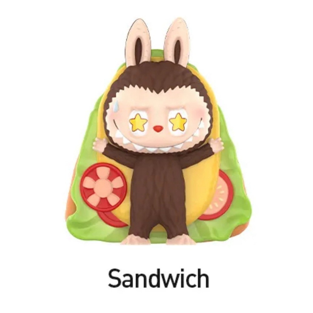 Wacky Mart SANDWICH Figure | Pop Mart Labubu Authentic‎ | New Open (USA)
